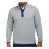 Heathered Gray & Navy